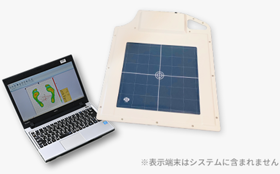 体圧分布センサー(体圧測定器)SRソフトビジョン足圧版製品画像