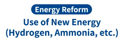 Energy Reform Use of New Energy (Hydrogen, ammonia, etc.)